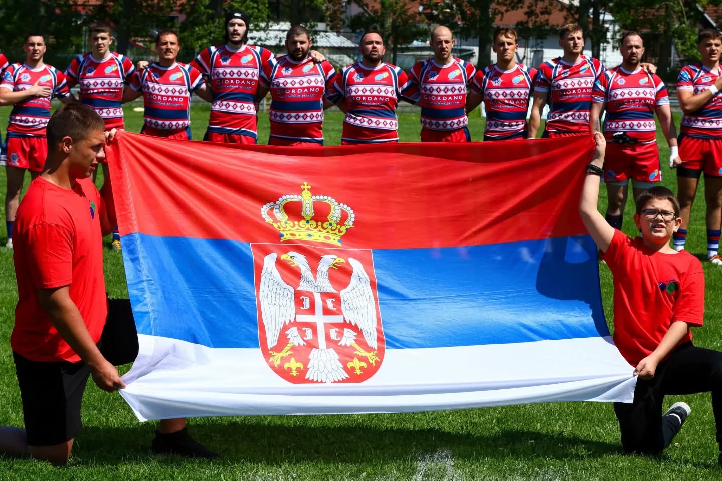 We also play rugby in Serbia!