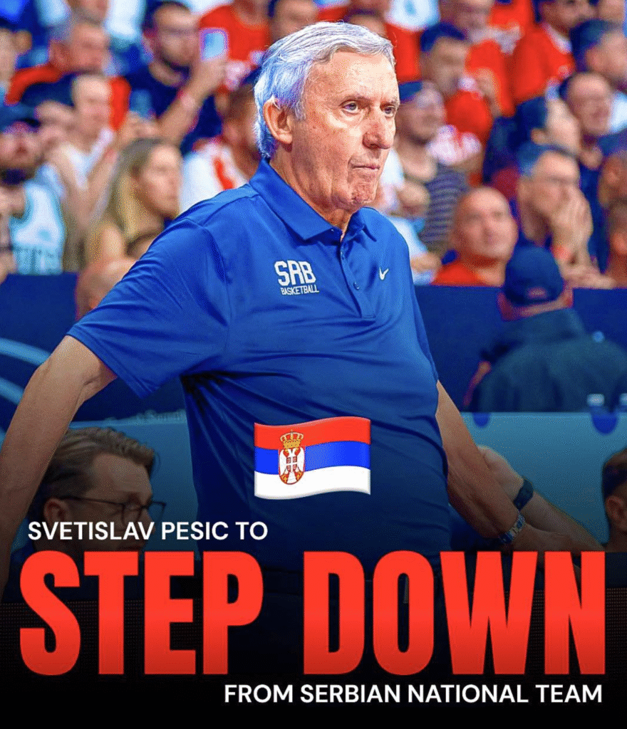 Svetislav Pešić has announced that he is leaving Serbia’s basketball national team. Not a bad news!