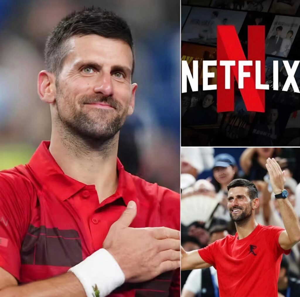 Novak Djoković has signed a $13.5 million deal with Netflix for a 7-episode series chronicling his extraordinary journey through the world of professional tennis.