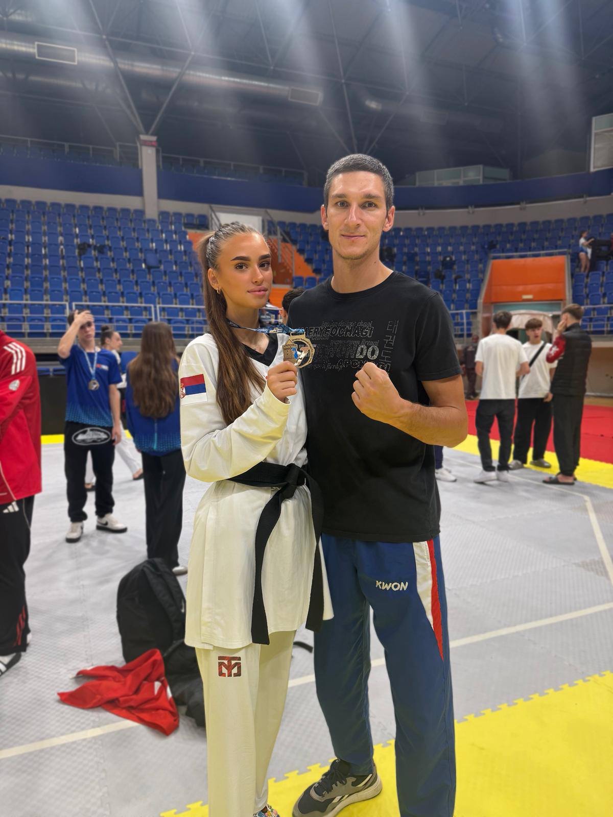 Taekwondo athlete Jana Lukić won Gold medal