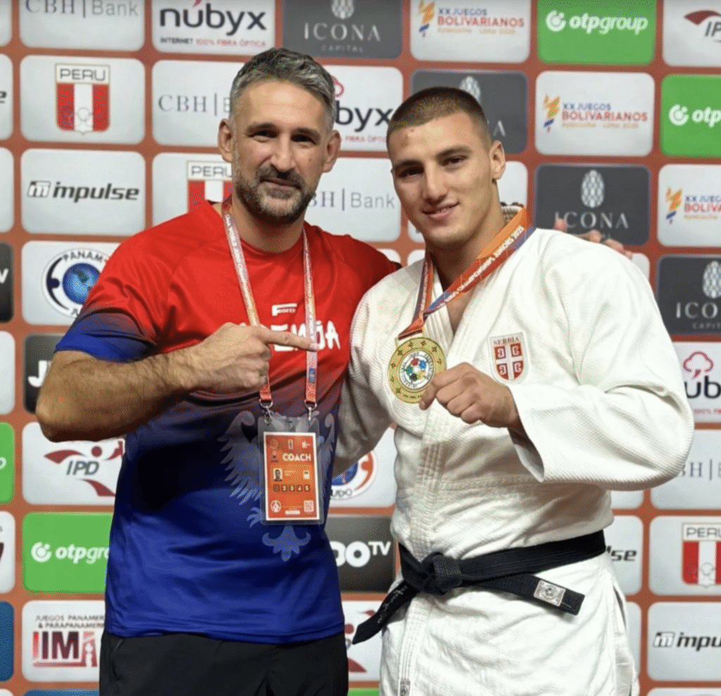 Serbian judoka Milan Bulaja won Gold medal at the World Junior Championships Lima 2025, held in Peru, October 8, 2025.