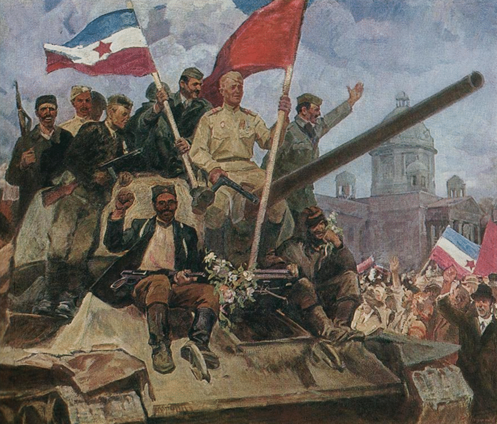On October 20, 1944, Russian and Serbian troops liberated Belgrade from Nazism